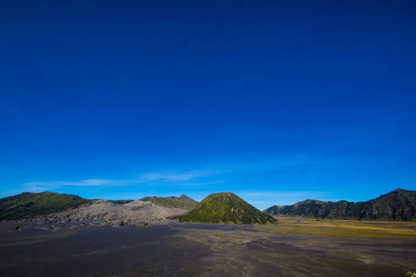 山溴印尼超级乌尔卡诺火山口 — 图库照片