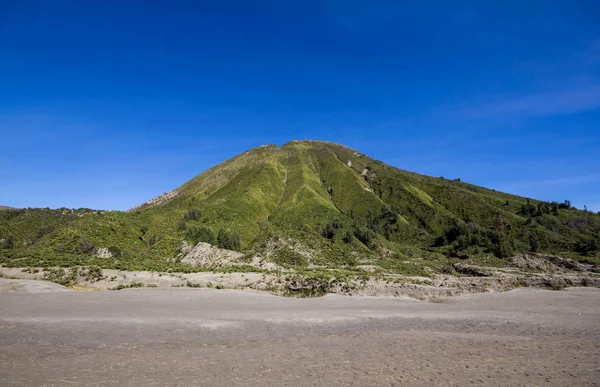 Montanha Bromo Indonésia Super Vulcano Cratera — Fotografia de Stock