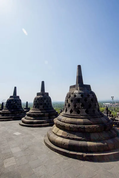 Borobudur Temple Java Indonesia — Stock Photo, Image