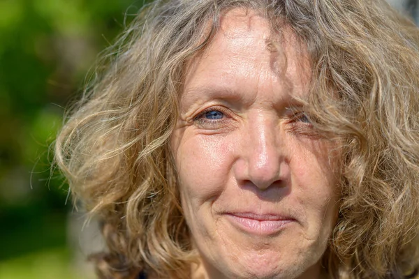 Cropped portrait of an attractive senior woman — Stock Photo, Image