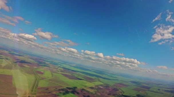 Ombres des nuages dans les champs — Video