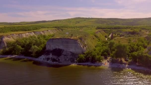 Lieu de repos entre les falaises 