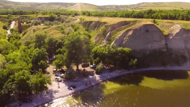 Rocheuse gauche Rive de la Volga 