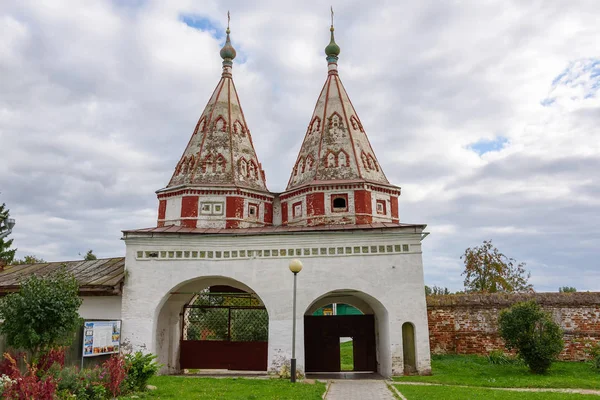 Suzdal eski kilisede. Rusya'nın 