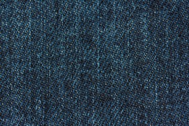 Denim jeans doku arka plan. Mavi pamuklu kumaş dokusuna. Kumaş yapısı.