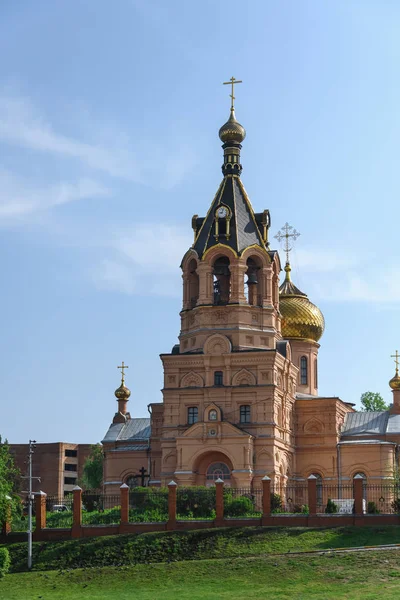Old restored Orthodox church. Russia. Christianity.