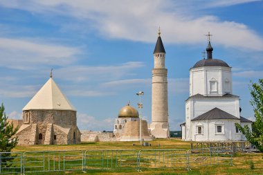 Kazan yakınlarındaki Bulgar tarihi ve arkeolojik anıt. Antik Bulgar Hanlığı'nın başkenti nin bulunduğu yerde kazılar.