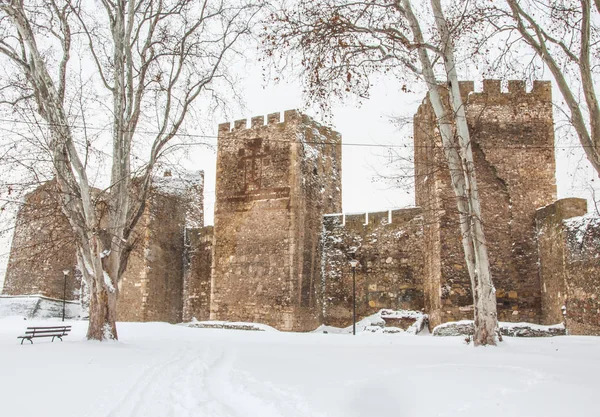 Ortaçağ Kalesi ve savunma duvar, Smederevo, Sırbistan