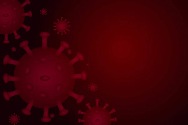 Background Graphic Coronavirus Covic Brown Color — Stock Photo, Image