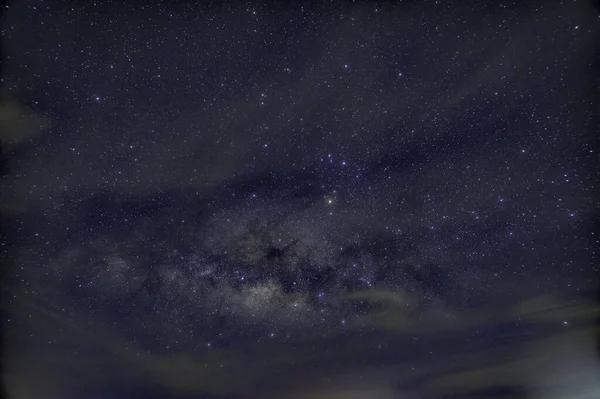 Himmelsstjärnor Natt Mjölkaktigt Sätt — Stockfoto