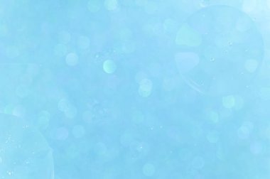 Arkaplan soyut açık mavi bokeh küresi