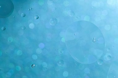 Arkaplan soyut açık mavi bokeh küresi