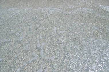 Gün boyunca açık deniz dalgaları ve kumlu plajlar