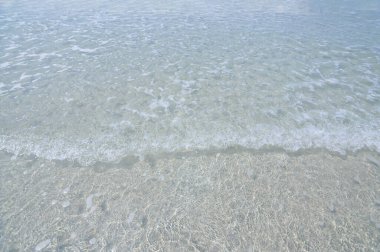 Gün boyunca açık deniz dalgaları ve kumlu plajlar