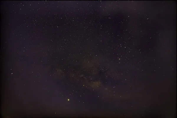 Milky Way Stars Night — Stock Photo, Image