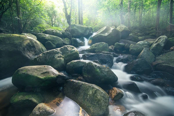 Natural Scenery Forests Waterfalls Khlong Pla Kang — Stock Photo, Image