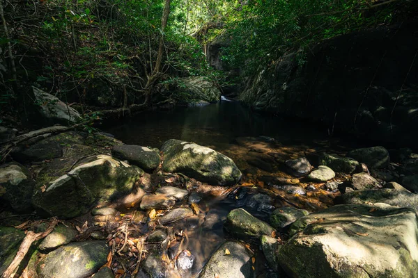 Paisajes Naturales Bosques Cascadas Khlong Pla Kang —  Fotos de Stock