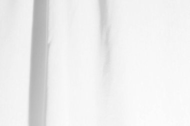 Yumuşak dalgalı soyut beyaz bez arkaplan