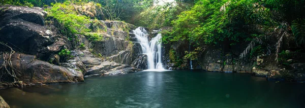 Florestas Paisagens Naturais Cachoeiras Khlong Pla Kang — Fotografia de Stock