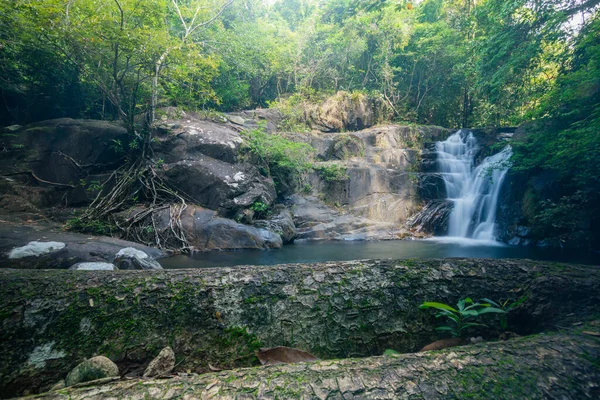 Přírodní Scenérie Lesy Vodopády Khlong Pla Kang — Stock fotografie