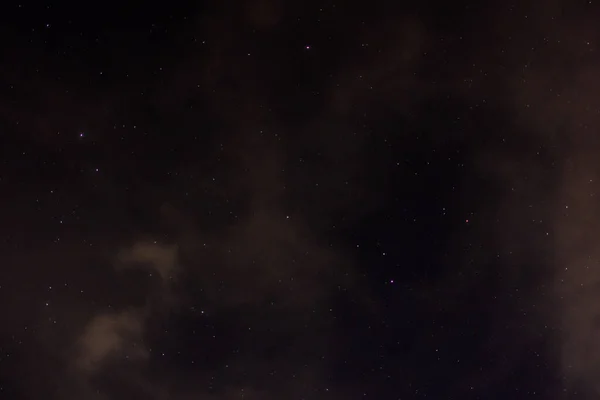 Ciel Les Nuages Les Étoiles Nuit — Photo