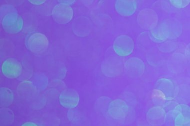 Soyut Bokeh Çemberi Mor Arkaplan