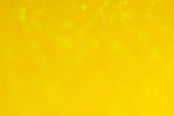 Abstrato Bokeh Círculo Fundo Amarelo — Fotografia de Stock