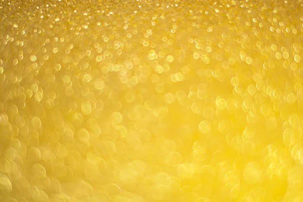 Soyut Bokeh Çemberi Sarı Arkaplan — Stok fotoğraf