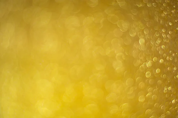 Abstrato Bokeh Círculo Fundo Amarelo — Fotografia de Stock