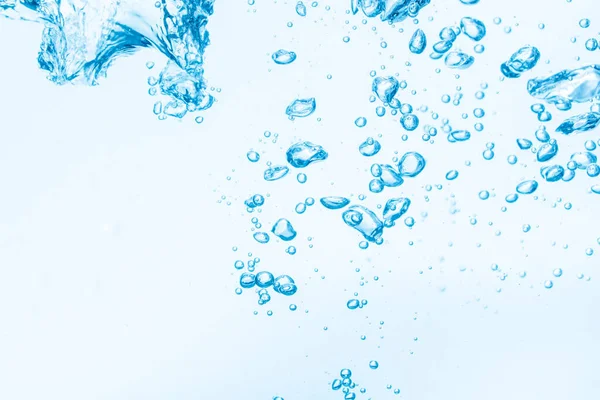 Бульбашки Фоні Блакитної Води — стокове фото