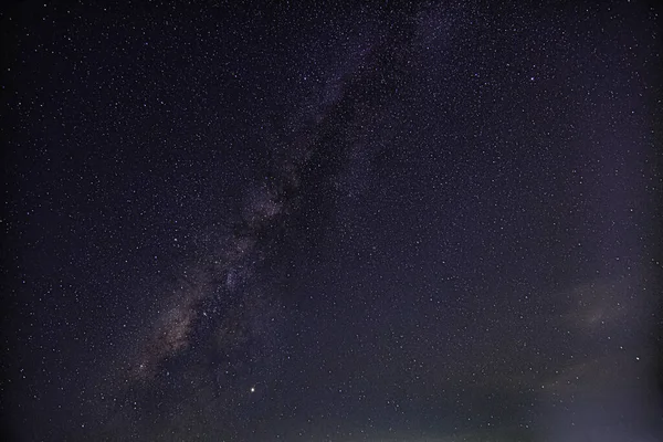 Ночное Небо Молочным Оттенком — стоковое фото