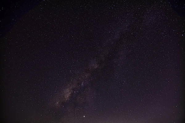 Milchstraße Hintergrundhimmel Der Nacht — Stockfoto