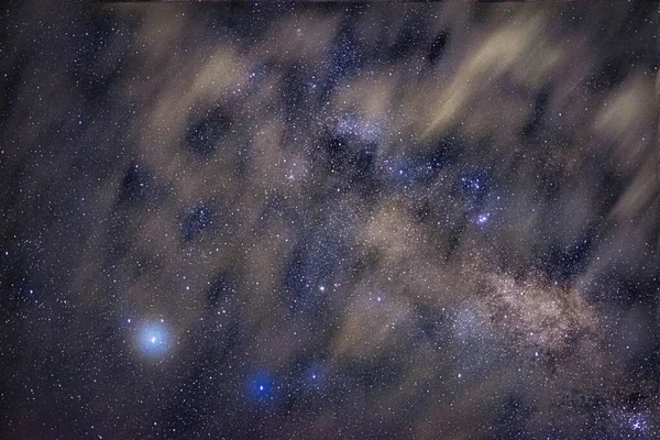 Vía Láctea Cielo Nocturno —  Fotos de Stock