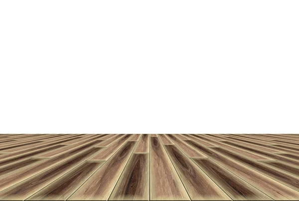 Białe Tło Drewniana Podłoga — Zdjęcie stockowe