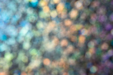 Karışık renkli bokeh arkaplanı