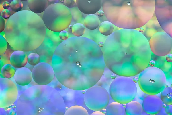 Смешивание Воды Масла Красивый Цвет Абстрактного Фона — стоковое фото