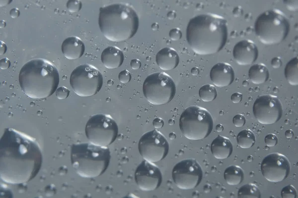 Gray Water Macro Background — Stock Photo, Image