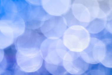 Mavi daire bokeh arkaplanı