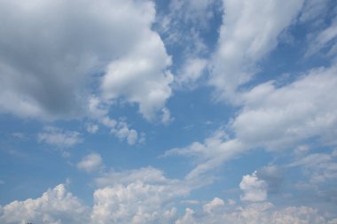 Gökteki Bulutların Düşük Açı Görünümü