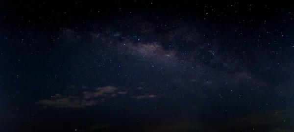 Lucht Achtergrond Sterren Nachts Melkweg — Stockfoto