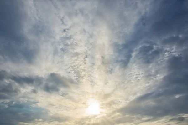 Хмарний Фон Блакитне Небо — стокове фото