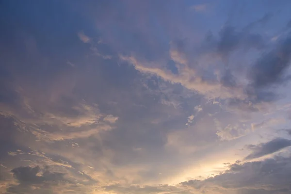 Sfondo Naturale Cielo Nuvole — Foto Stock