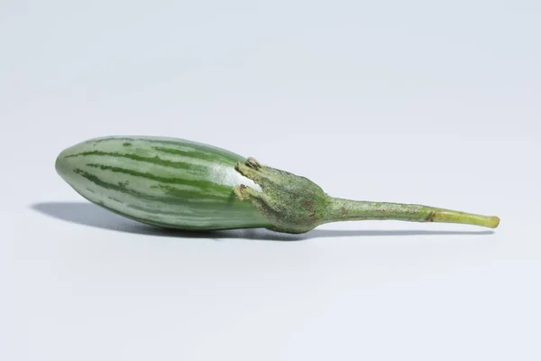 Thai Eggplant White Background — Stock Photo, Image