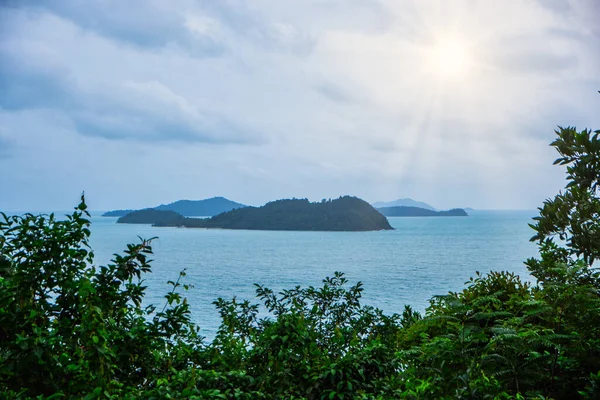 Naturalnie Piękne Widoki Morze Koh Chang — Zdjęcie stockowe