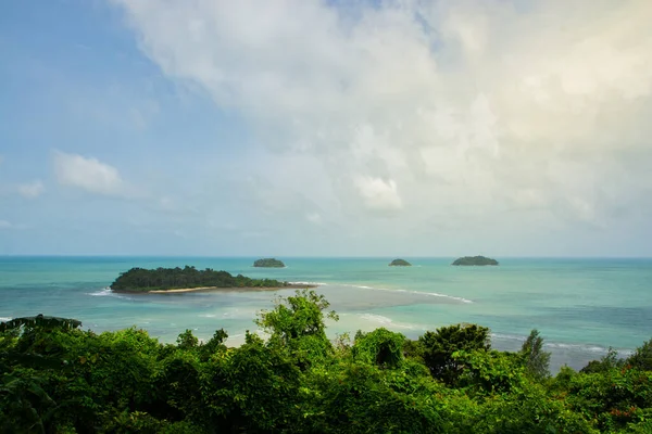 Doğal Olarak Güzel Deniz Manzarası Koh Chang — Stok fotoğraf