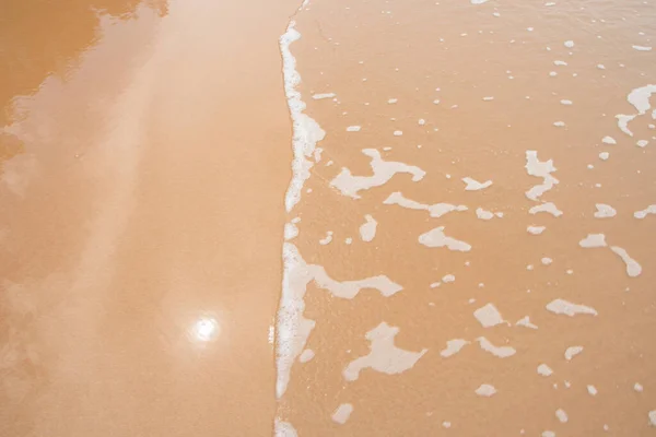 Волны Пляжи Песок — стоковое фото