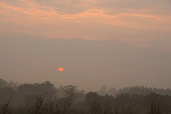 Himmel Und Sonne Morgen — Stockfoto