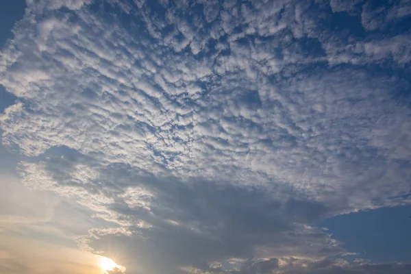 Cielo Fondo Nubes Durante Día — Foto de Stock