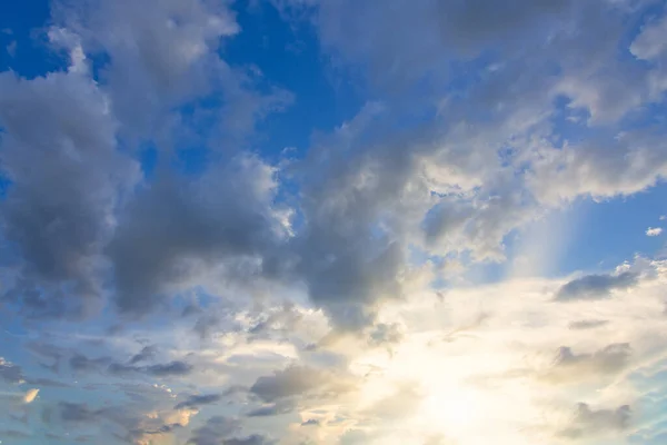 Vista Angolo Basso Delle Nuvole Cielo — Foto Stock