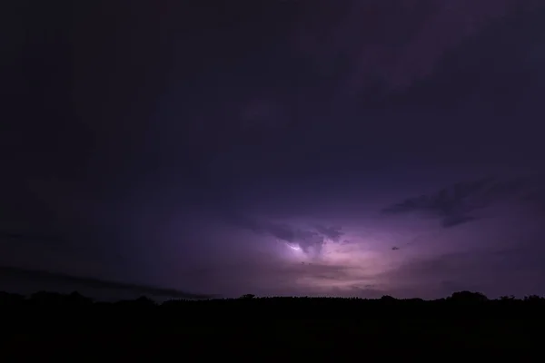 Lightning Bolt Night — Stock Photo, Image